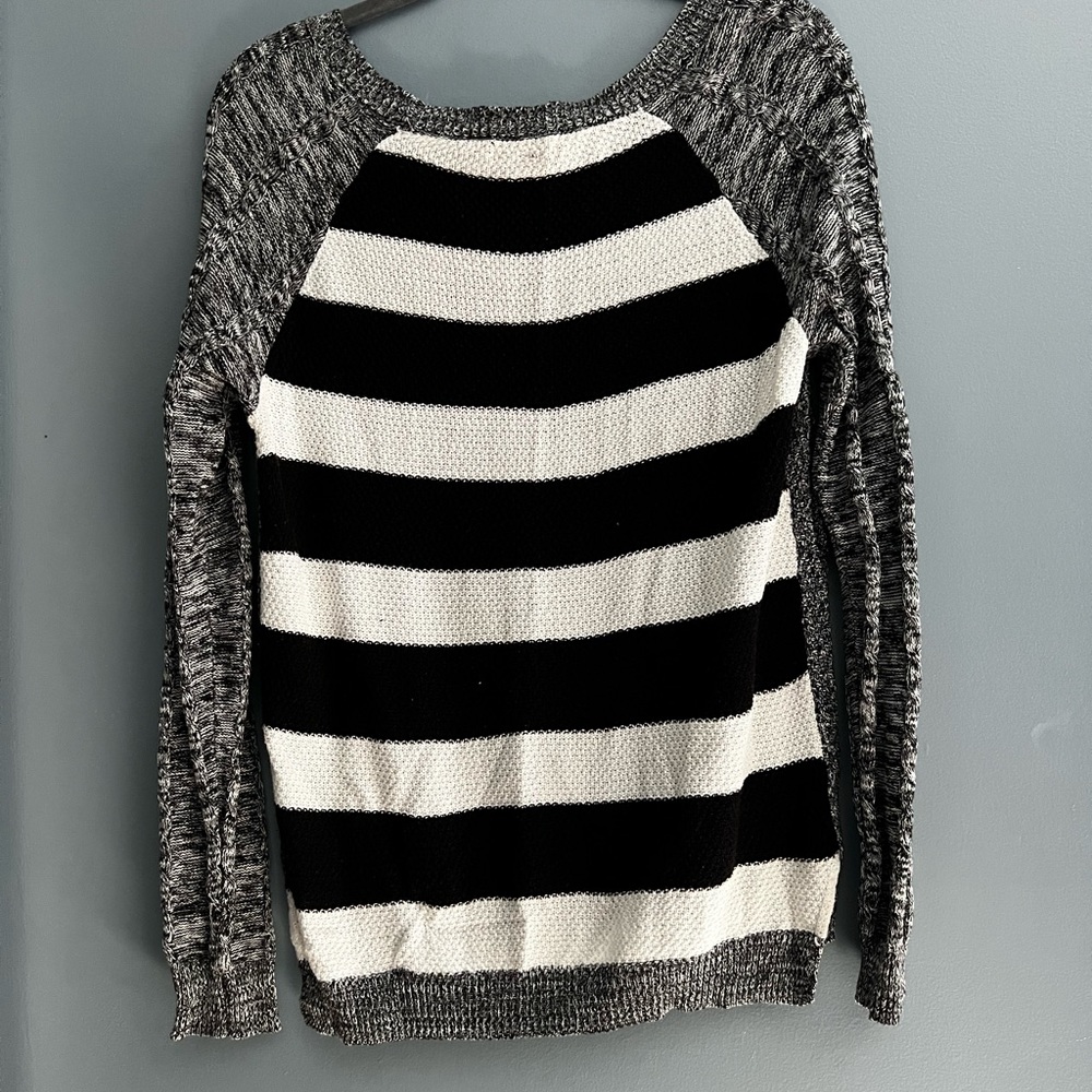 3FOR$10 stripe/gray sweater